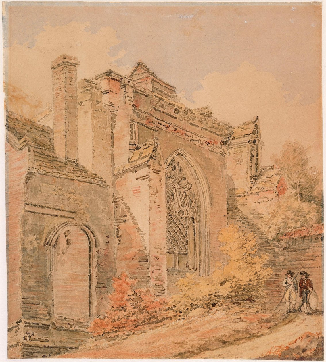 Abtei von St. Albans, Hertfordshire von Joseph Mallord William Turner