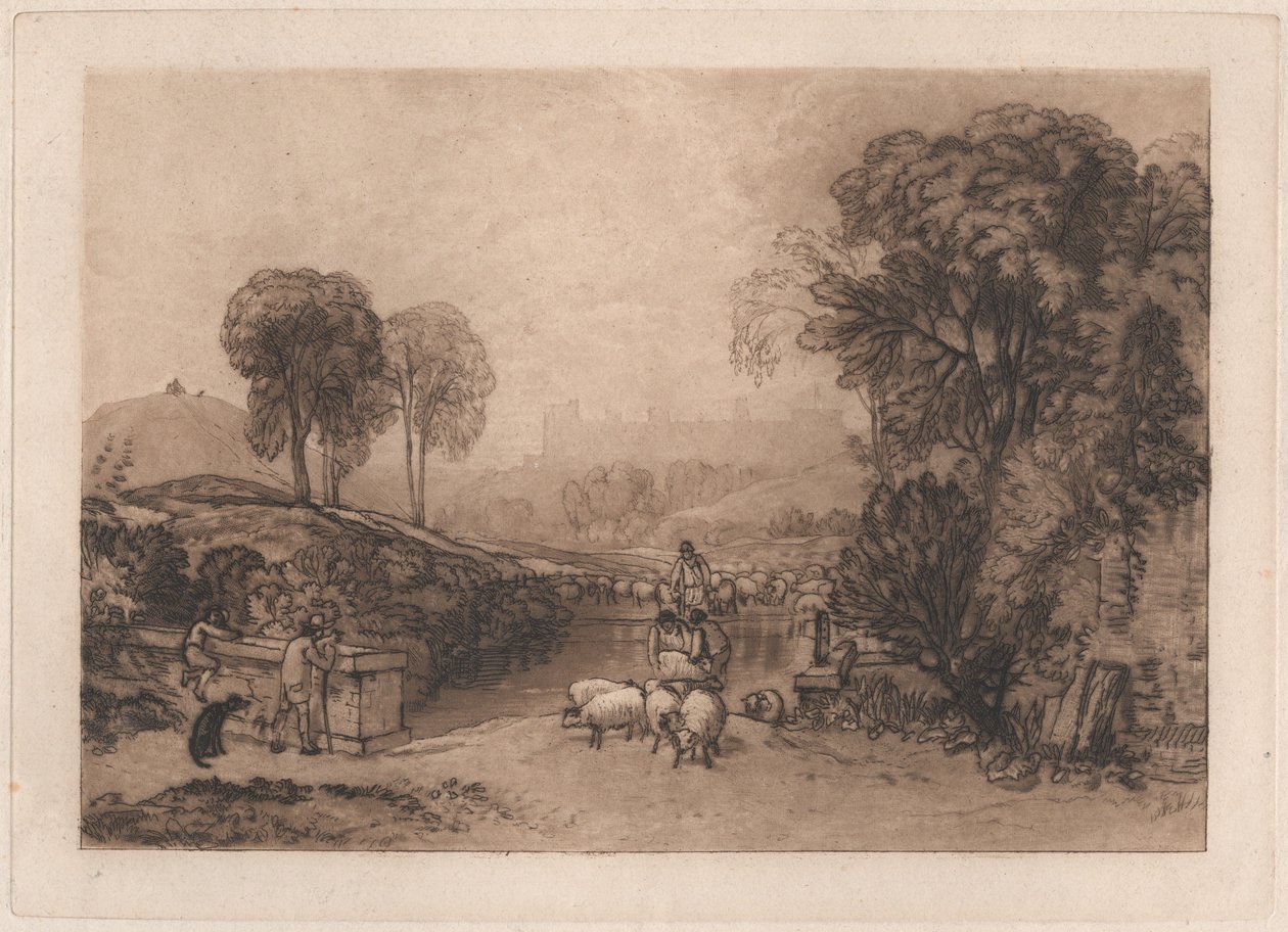Schafwäsche, Windsor von Joseph Mallord William Turner