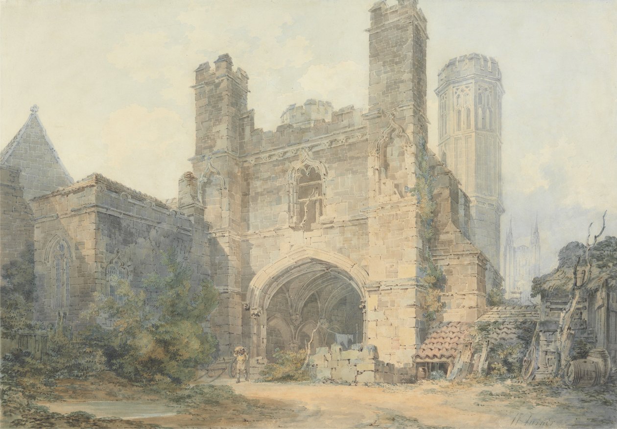 St. Augustinus Tor, Canterbury von Joseph Mallord William Turner