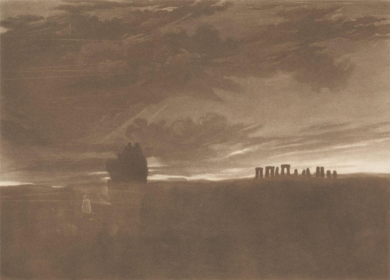 Stonehenge bei Tagesanbruch von Joseph Mallord William Turner