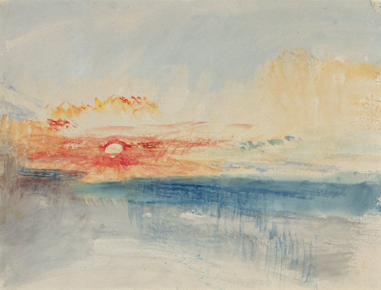 Sonnenuntergang von Joseph Mallord William Turner