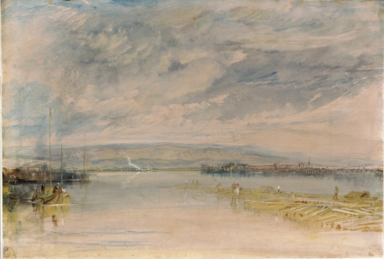 Der Bischofspalast, Biebrich von Joseph Mallord William Turner