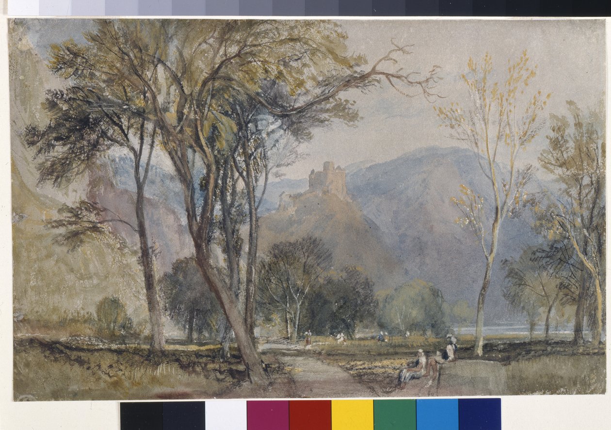 Die Marxburg von Joseph Mallord William Turner