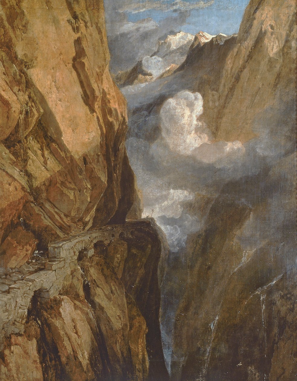 Der Pass von Sankt Gotthard, Schweiz, 1803-04 von Joseph Mallord William Turner