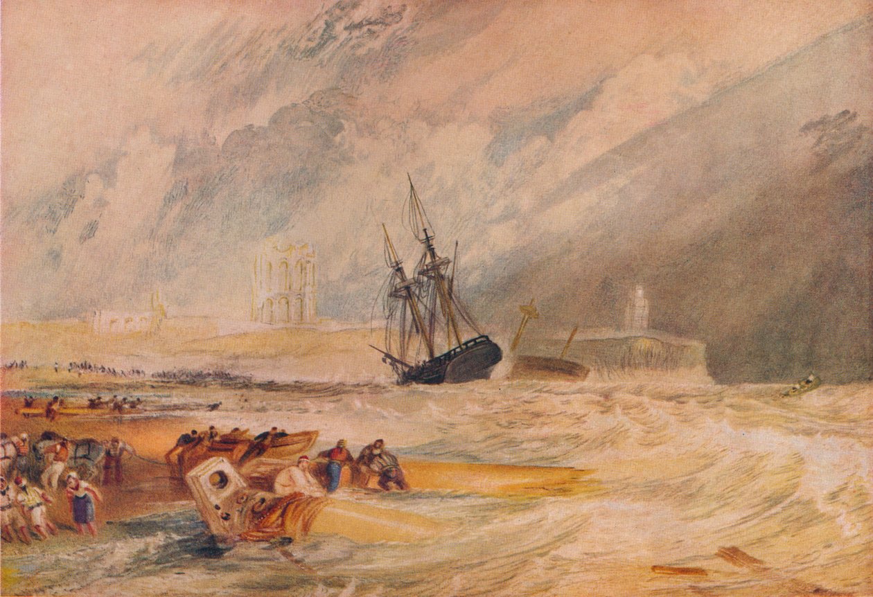 Tynemouth, frühes 19. Jahrhundert von Joseph Mallord William Turner