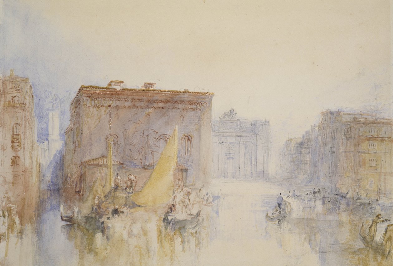 Venedig: Die Accademia, 1840 von Joseph Mallord William Turner