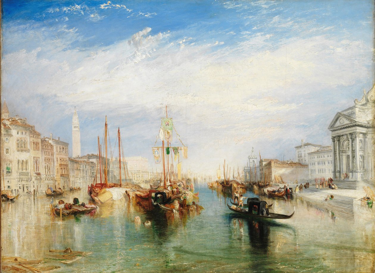 Venedig, von der Veranda der Madonna della Salute, ca. 1835 von Joseph Mallord William Turner