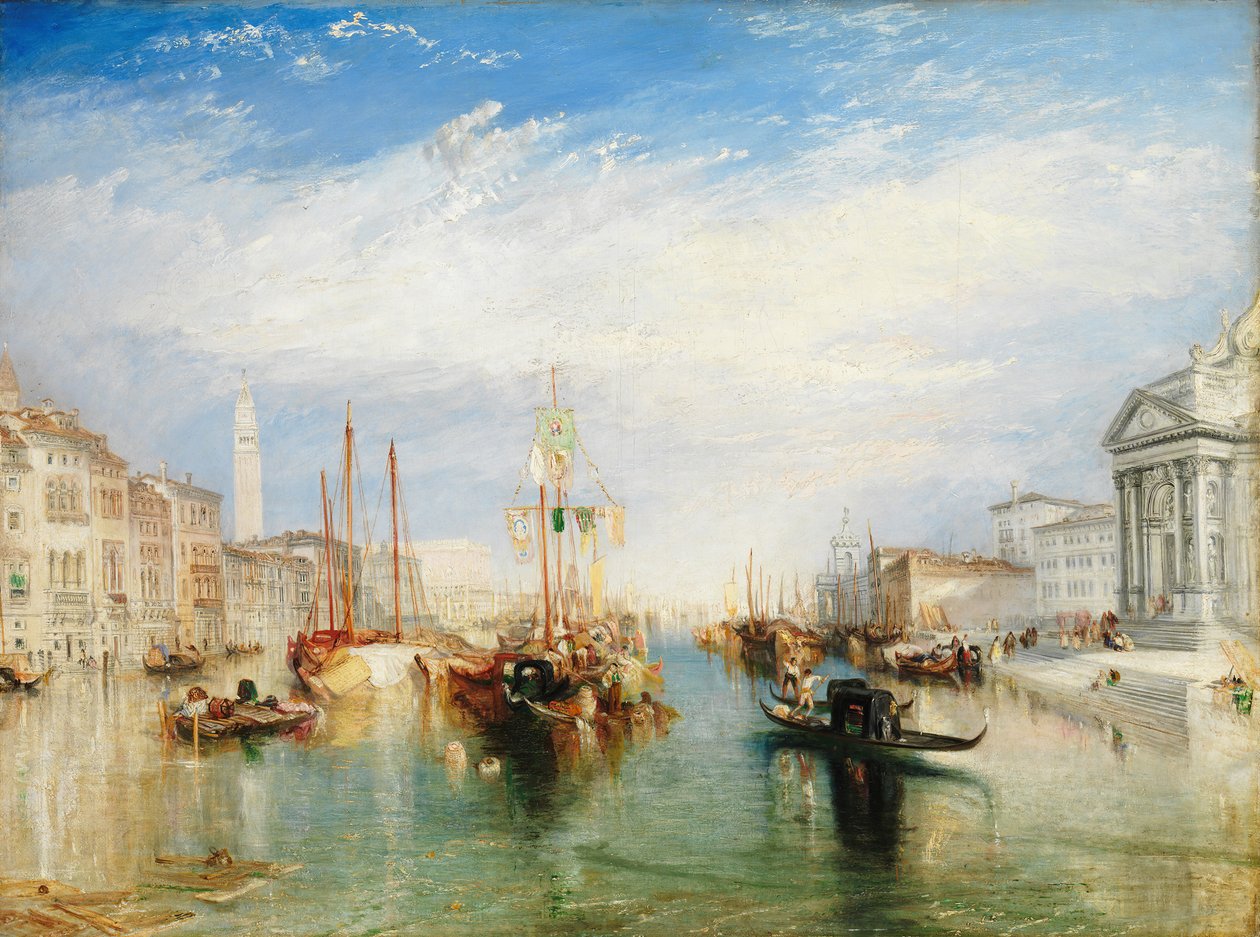 Venedig, von der Veranda der Madonna della Salute, ca. 1835 von Joseph Mallord William Turner