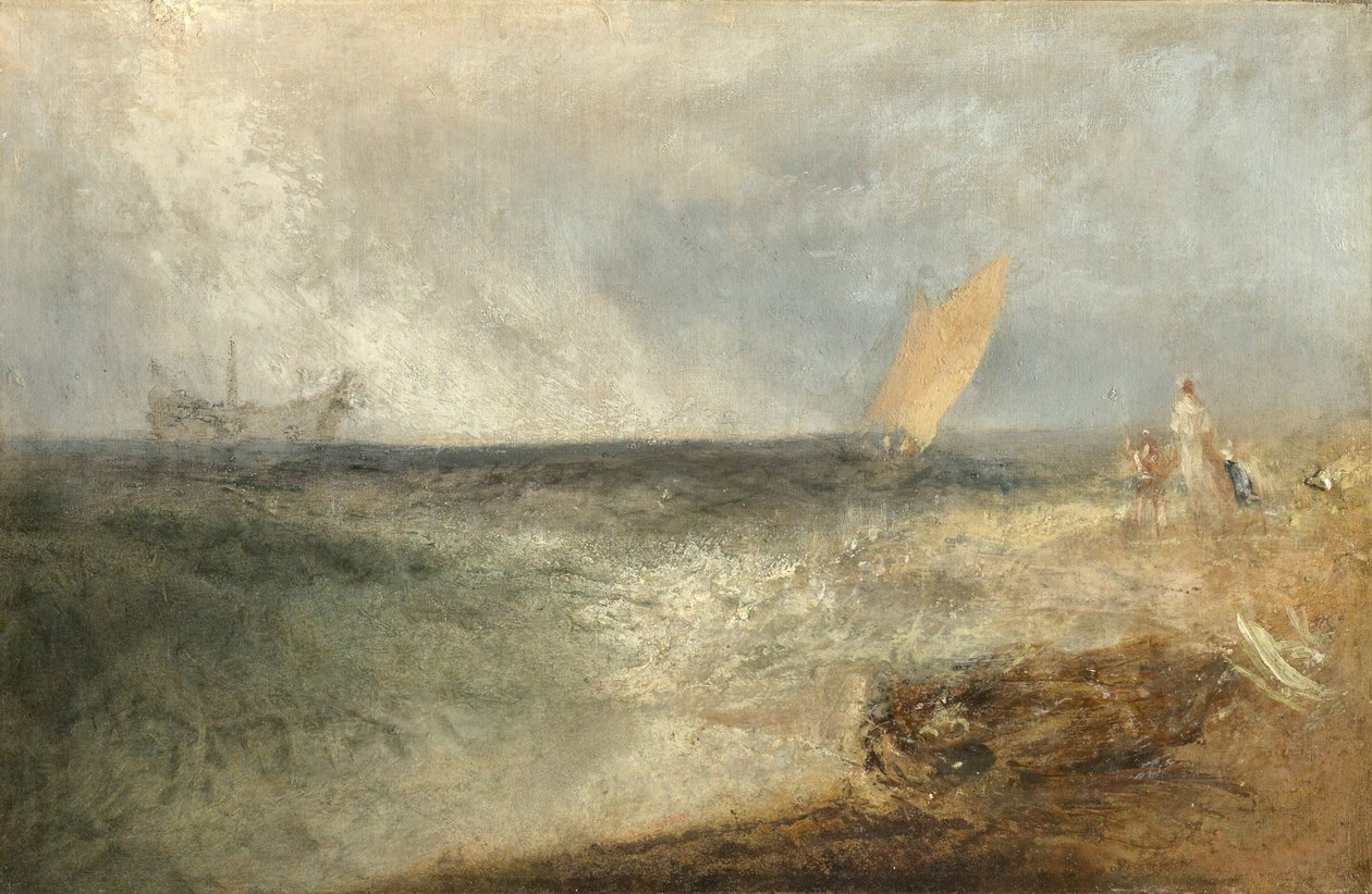 Blick auf Margate, Abend, ca. 1840 von Joseph Mallord William Turner