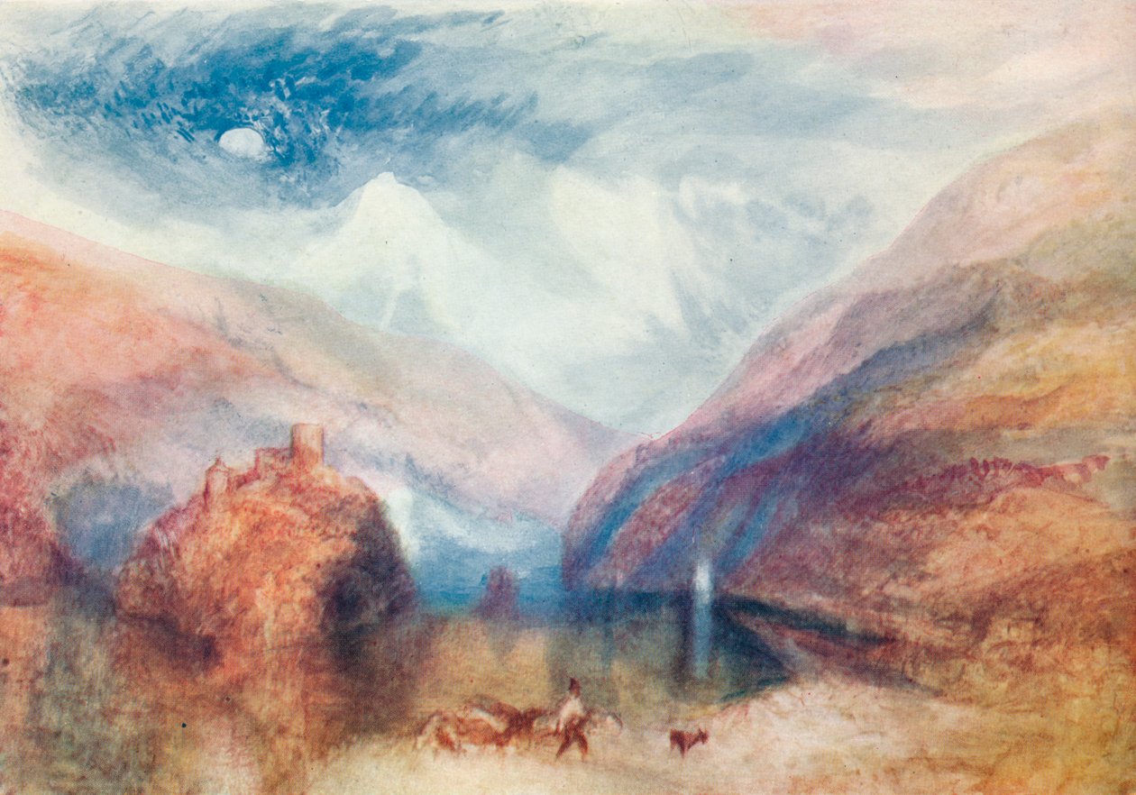 Blick auf den Brienzersee, 19. Jahrhundert, 1910 von Joseph Mallord William Turner