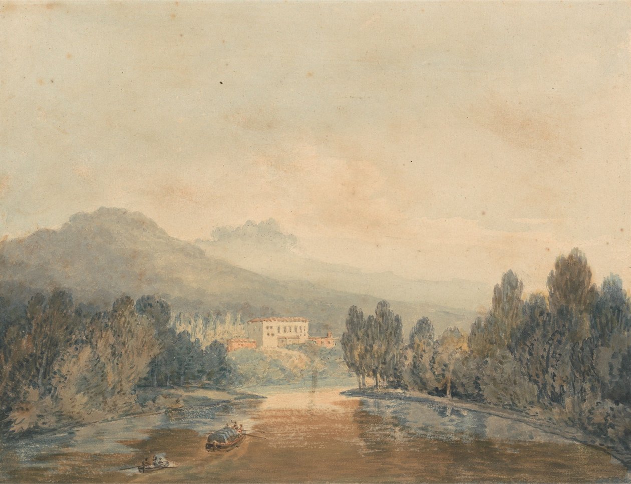 Villa Salviati am Arno von Joseph Mallord William Turner