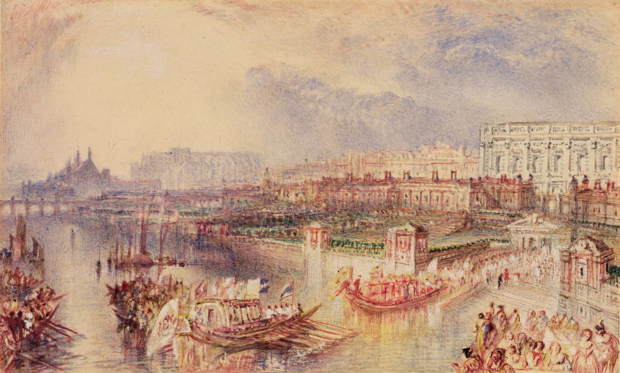 Whitehall, ca. 1835 von Joseph Mallord William Turner