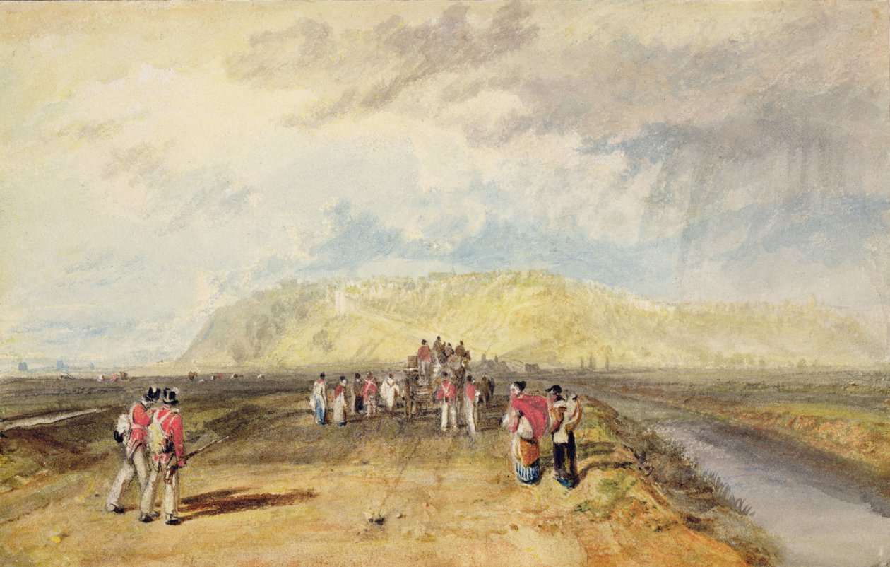 Winchelsea, Sussex, von der Rye Road aus von Joseph Mallord William Turner