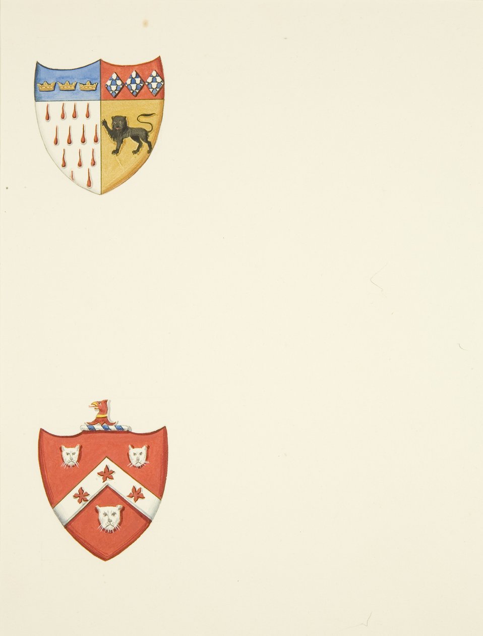 Monumentale Wappen in der St. Mary-le-Port Kirche von Joseph Manning