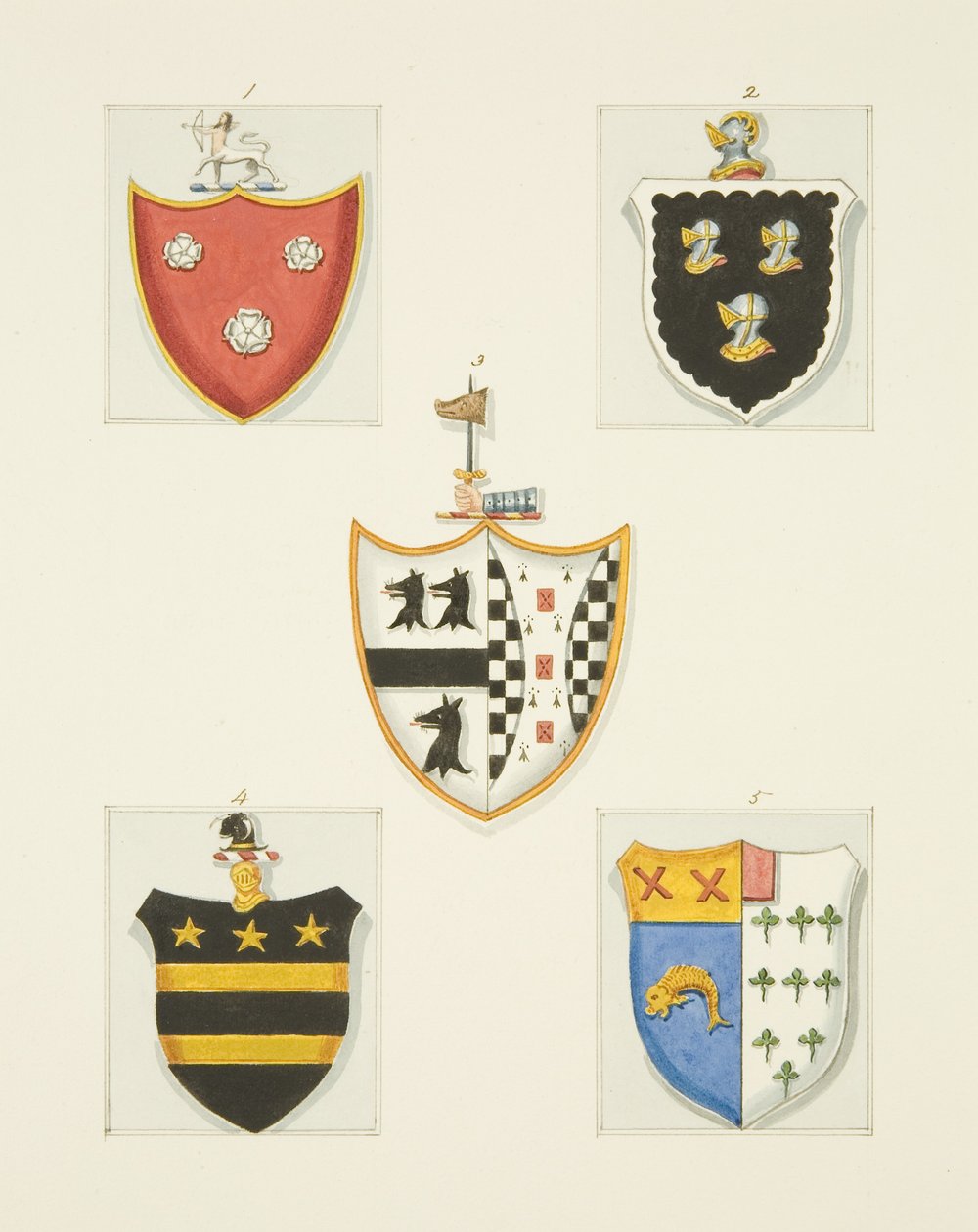 Monumentale Wappen in der St. Stephen