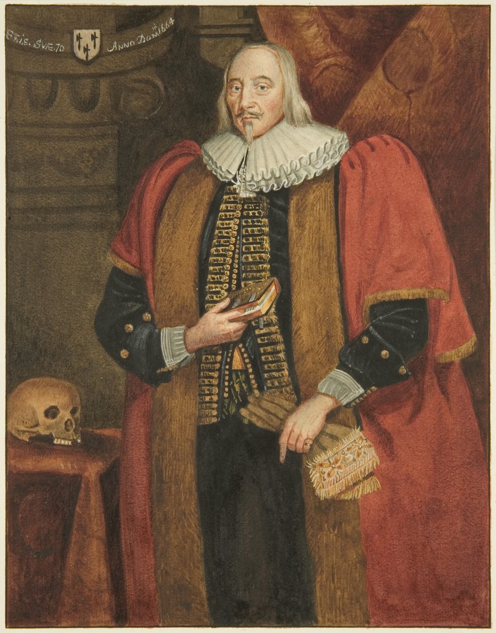Porträt im Rathaus von Henry Gibbs, Bürgermeister von Bristol von Joseph Manning