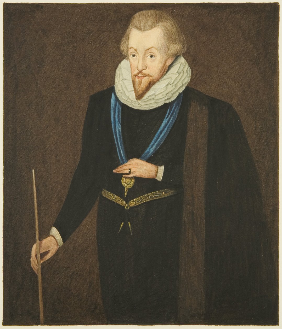 Porträt im Rathaus von Robert Cecil, Earl of Salisbury von Joseph Manning