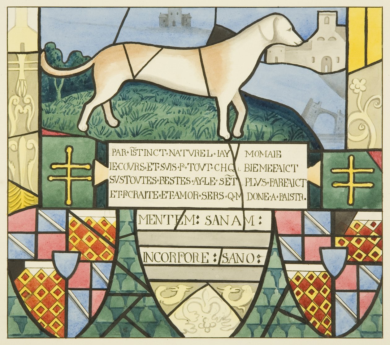 Buntglas in St. Mark