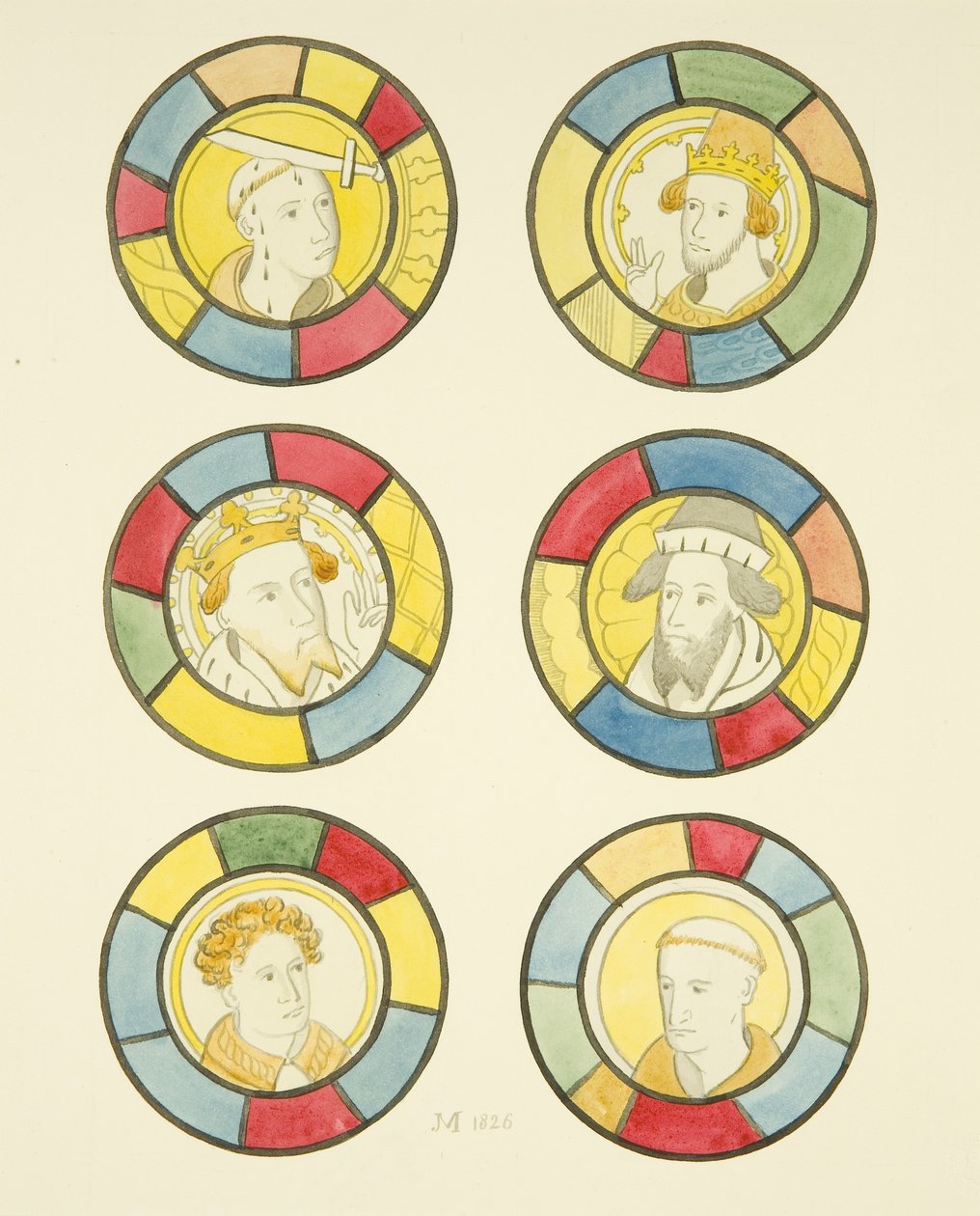 Buntglasfenster im Nordfenster des Kirchenschiffs von St. Mary Redcliffe von Joseph Manning