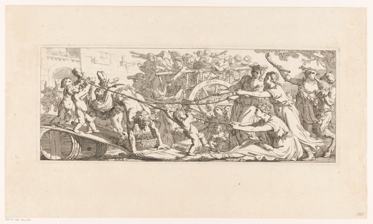 Rückkehr der Weinlese von Joseph Marie Vien (I)