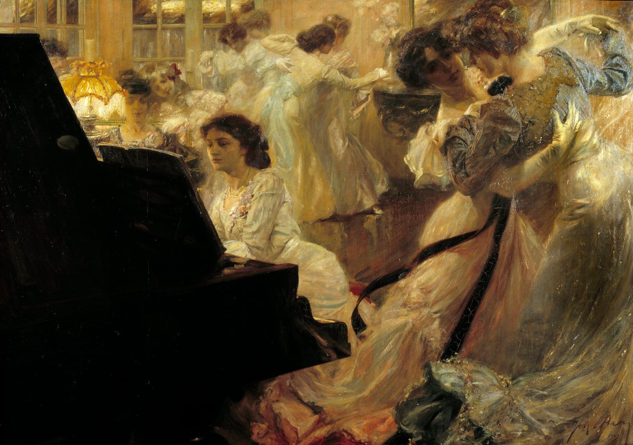 Belle Époque: „Weißer Ball“ von Joseph Marius Avy