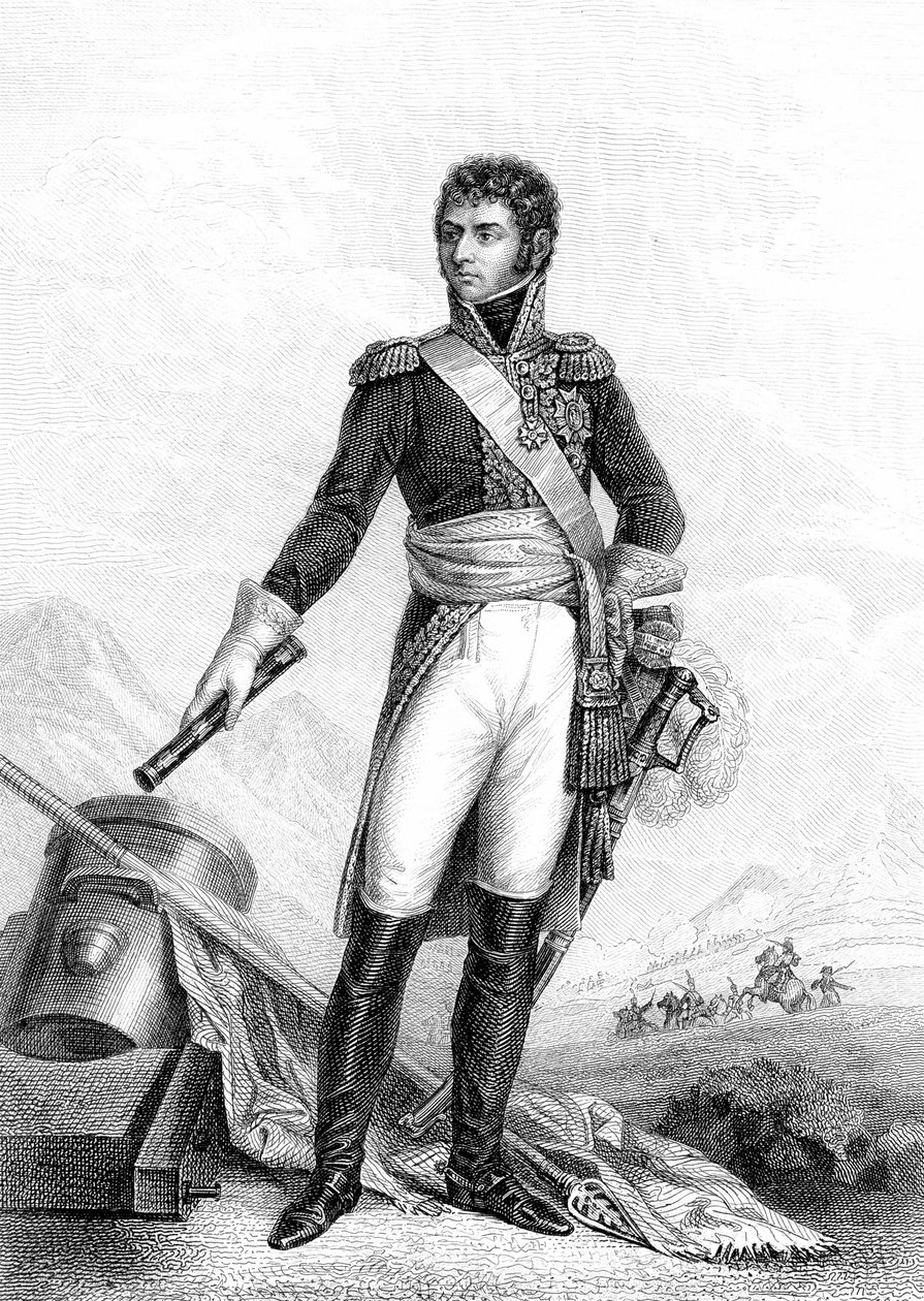 Marschall Jean-Baptiste-Jules Bernadotte, Karl XIV. von Schweden von Joseph Nicolas (after) Jouy