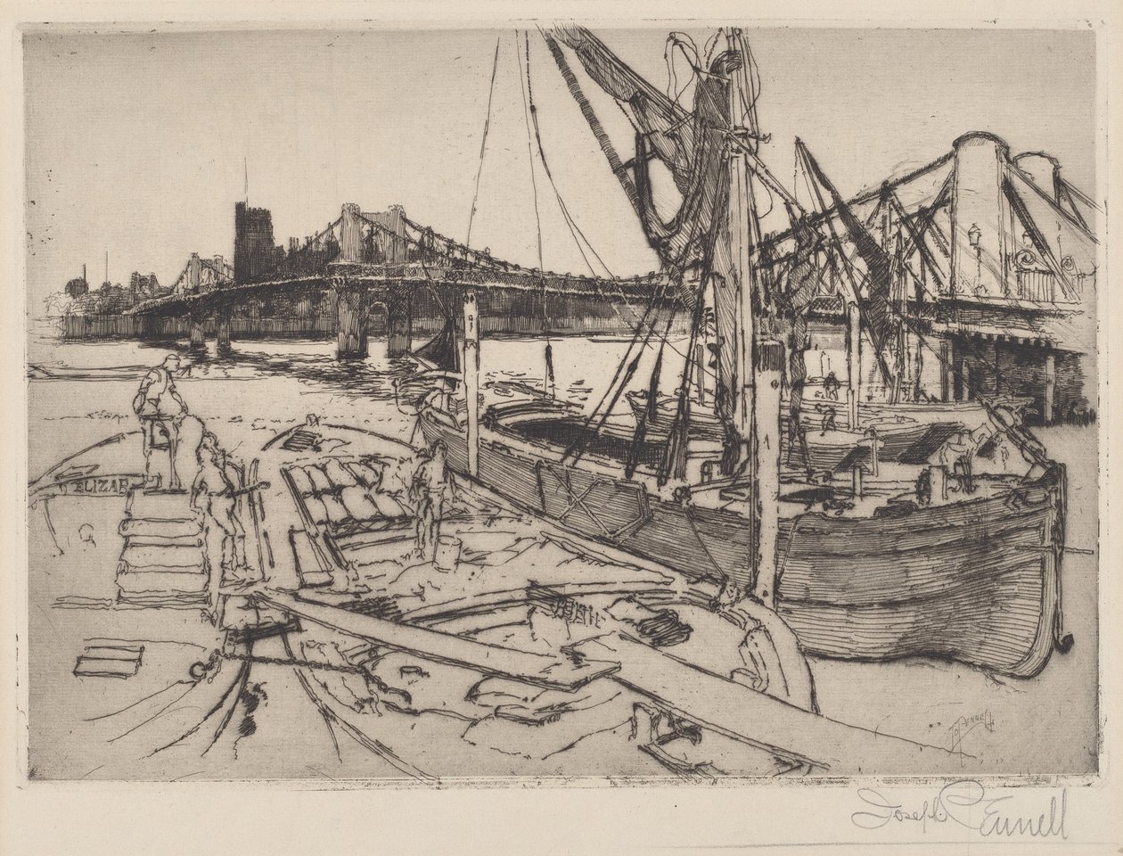 Chelsea, Nr. II von Joseph Pennell