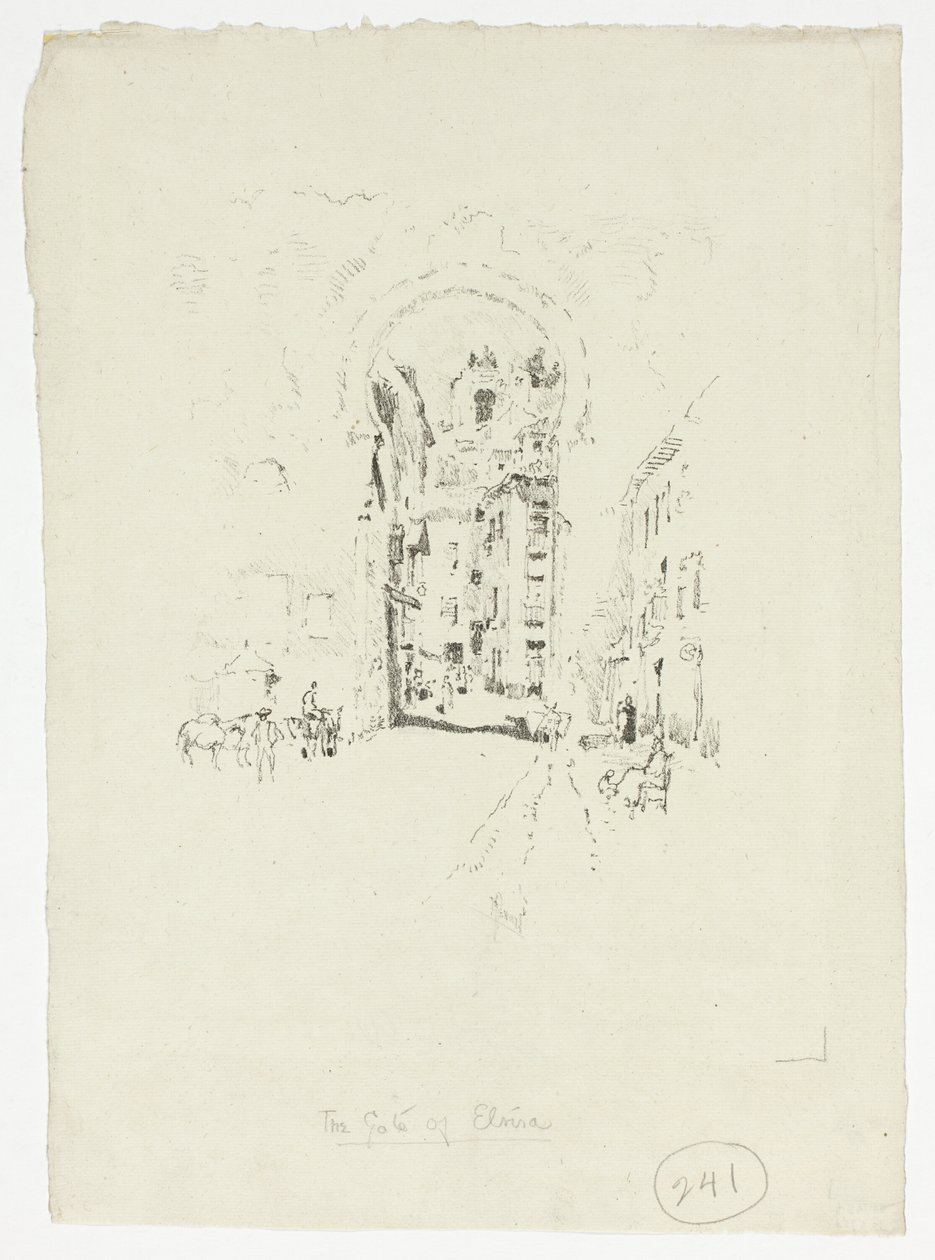 Tor von Elvira, Granada von Joseph Pennell