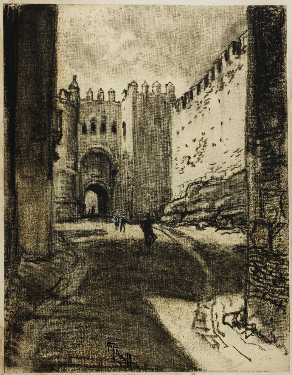 Tor, Segovia von Joseph Pennell