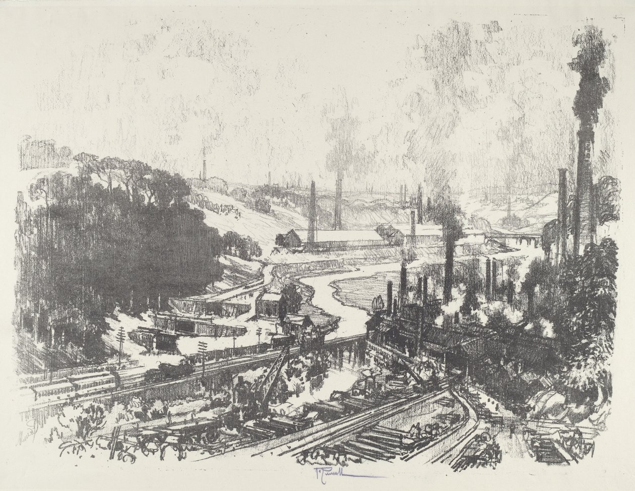 Munitionsfabrik von Joseph Pennell