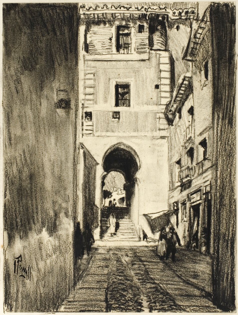 Toledo von Joseph Pennell