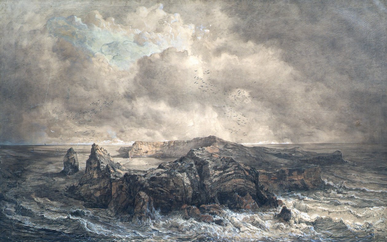 Die Insel St. Paul im Indischen Ozean von Joseph Selleny
