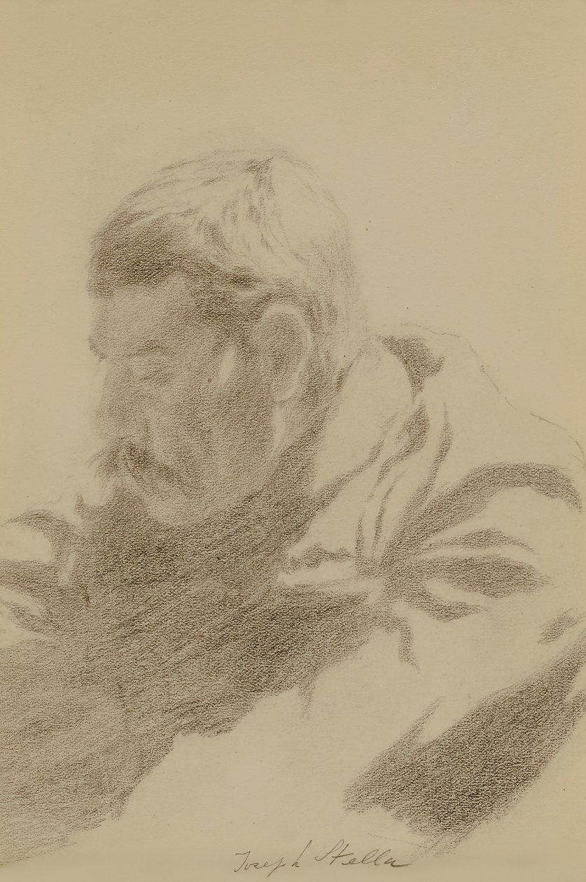 Ruhender Mann von Joseph Stella