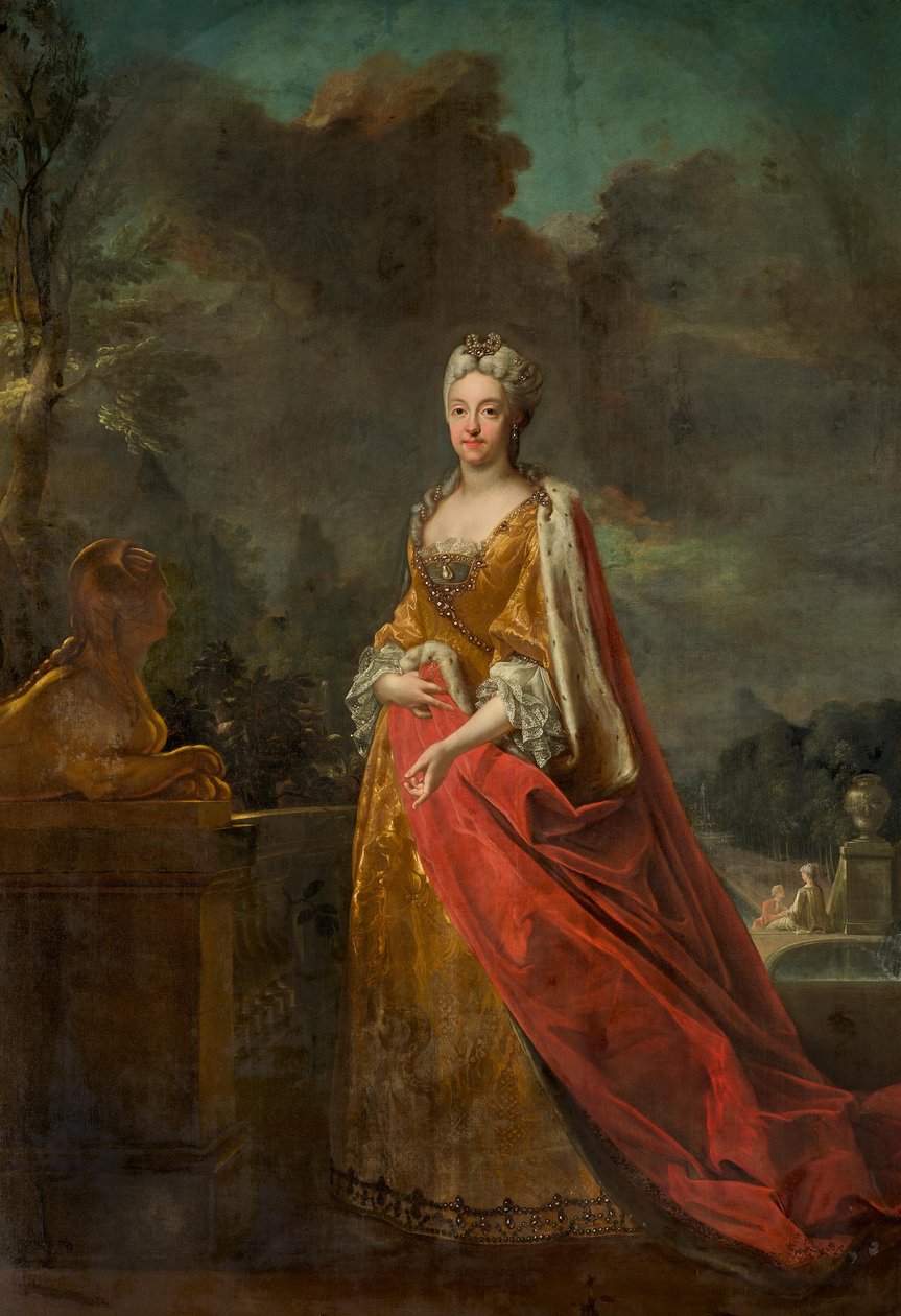 Maria Amalia von Bayern (1701-1756) von Joseph Vivien