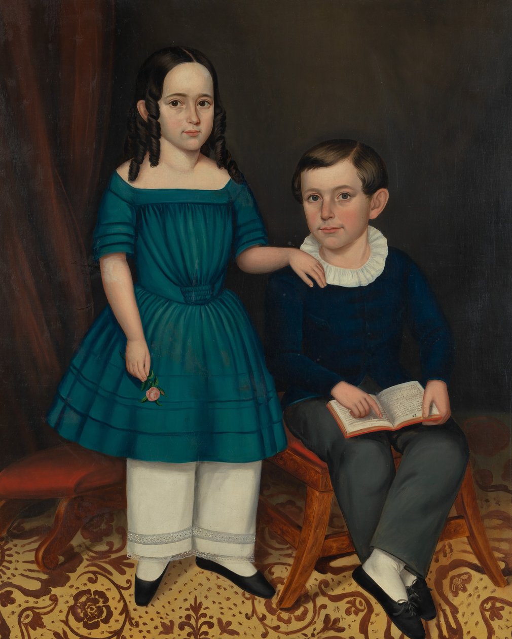 John und Louisa Stock, 1845 von Joseph Whiting Stock