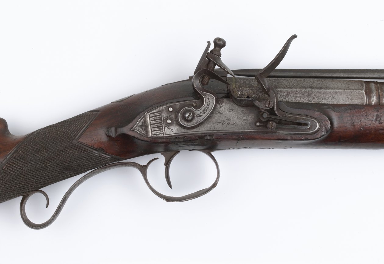 Donnerbüchse mit Federbajonett, ausgegeben an irische Freiwillige, ca. 1815 von Joseph Wood