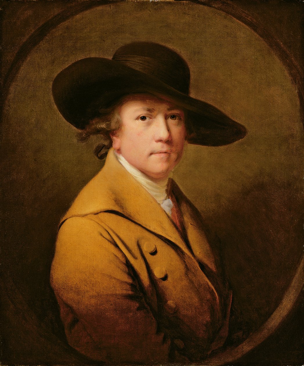 Selbstporträt, ca. 1780 von Joseph Wright of Derby