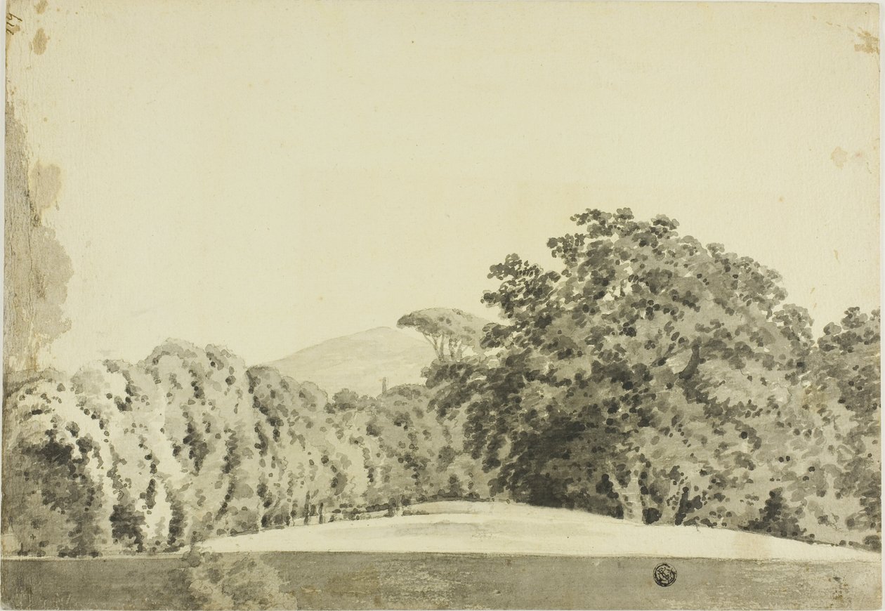 Waldlandschaft von Joseph Wright of Derby