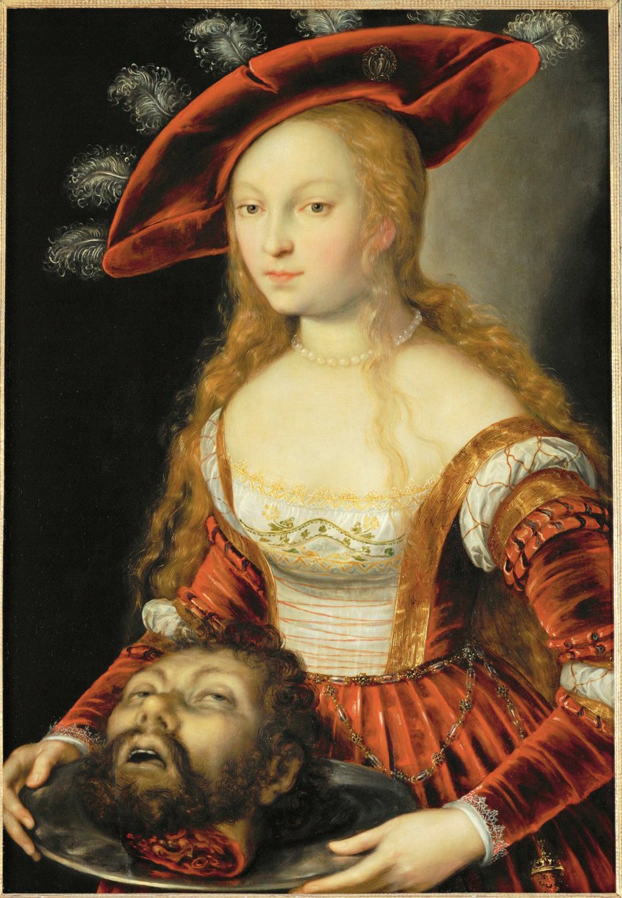 Salome mit dem Haupt Johannes des Täufers von Joseph the younger Heintz