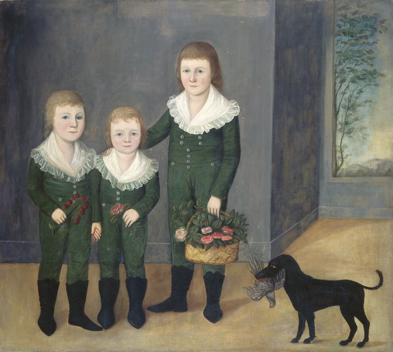 Die Westwood-Kinder, ca. 1807 von Joshua Johnson
