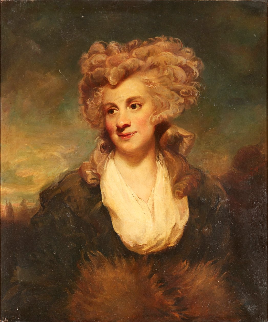Halbporträt von Lady De Clifford von Joshua (after) Reynolds