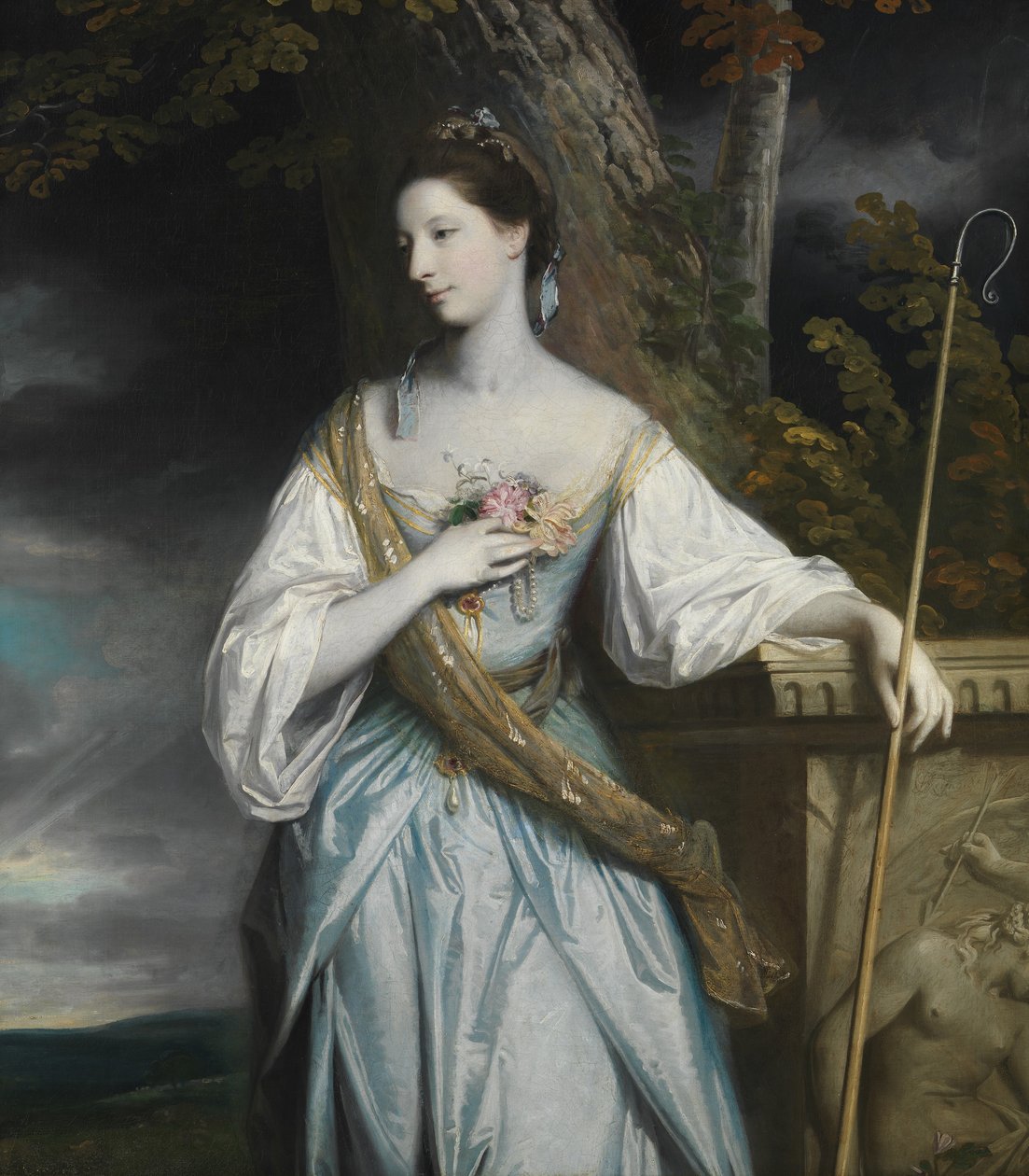 Anne Dashwood, spätere Gräfin von Galloway von Joshua Reynolds