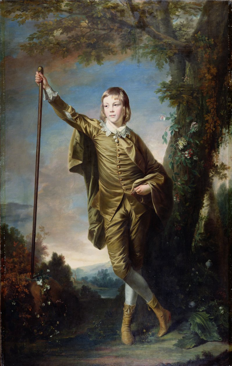 Meister Thomas Lister (Der braune Junge) von Joshua Reynolds