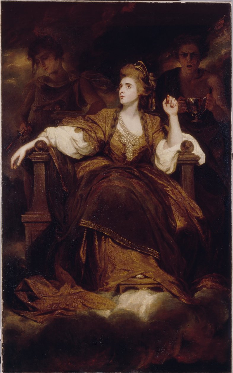 Mrs Siddons als tragische Muse von Joshua Reynolds