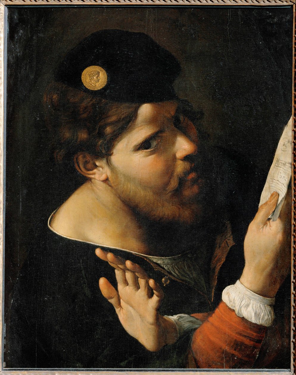 Ein Mann singt von Josiah Gilbert