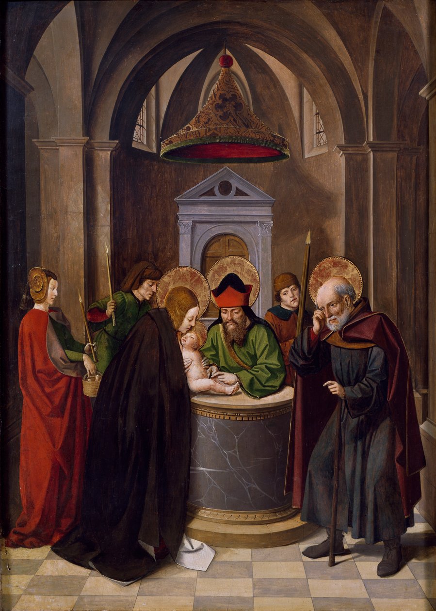 Beschneidung Jesu von Josse (fl.1493 1508) Lieferinxe