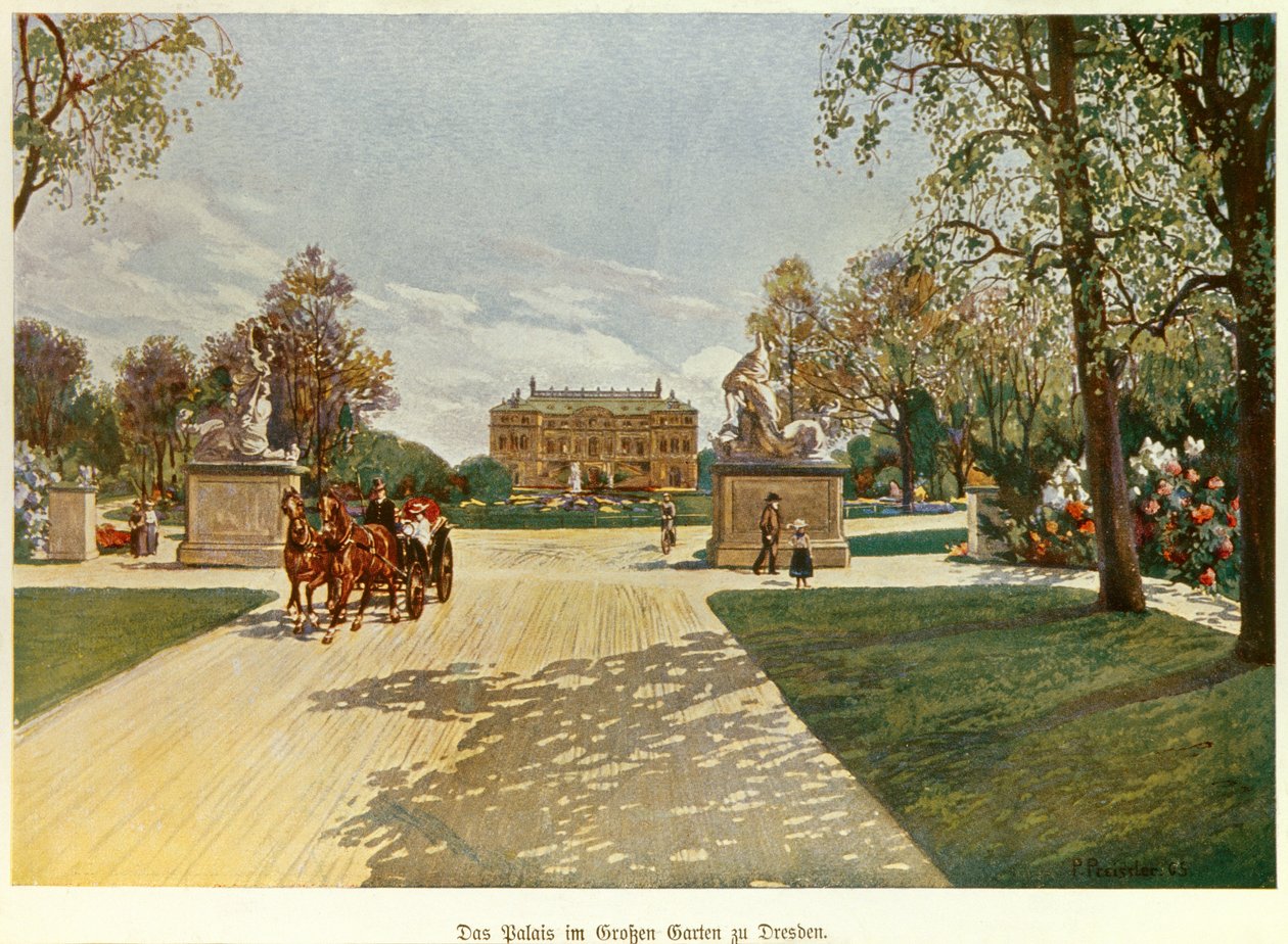 Schloss in Dresden von Josse Photo