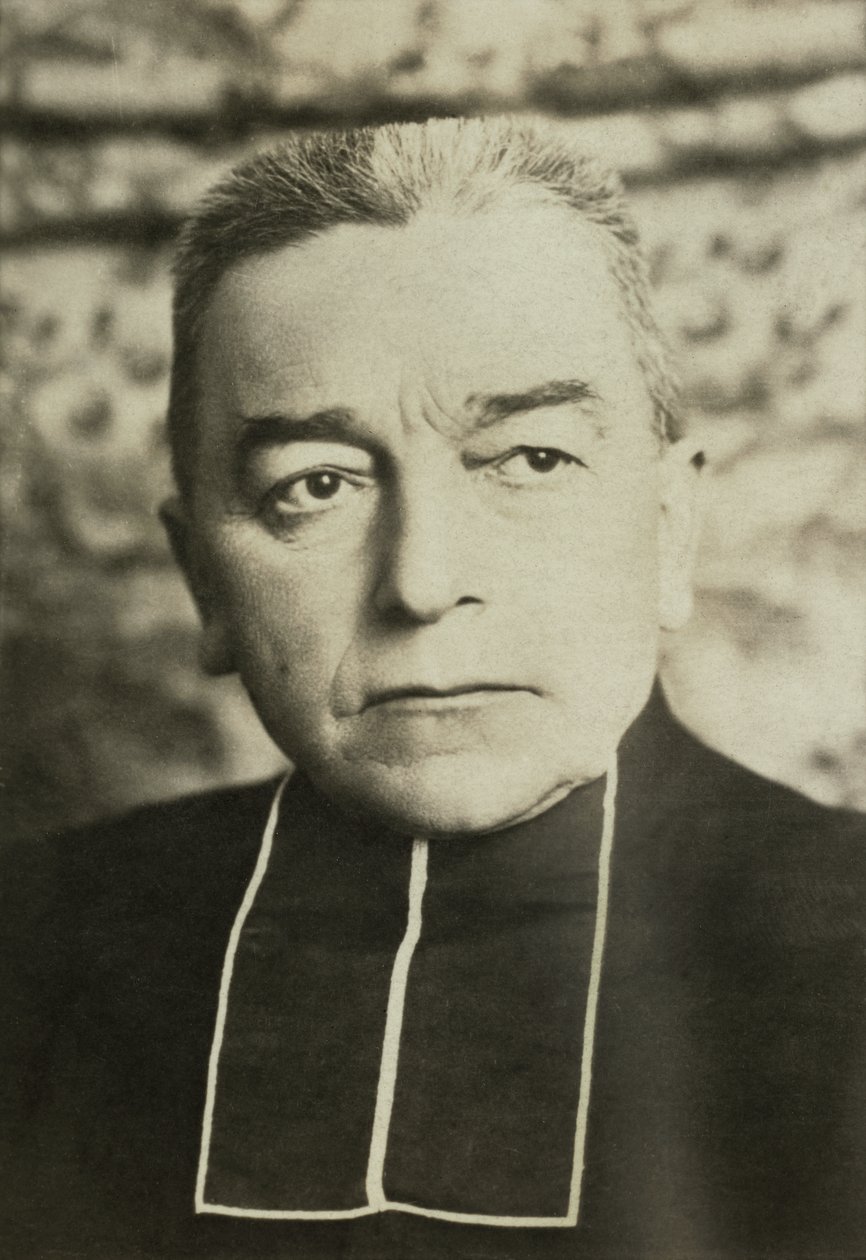 Porträt von Abt Emile Wetterle von Josse Photo