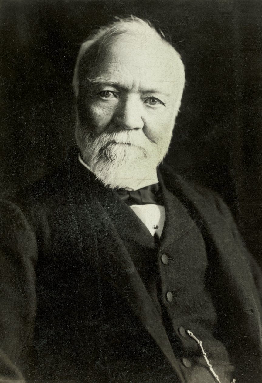 Porträt von Andrew Carnegie, um 1910er von Josse Photo