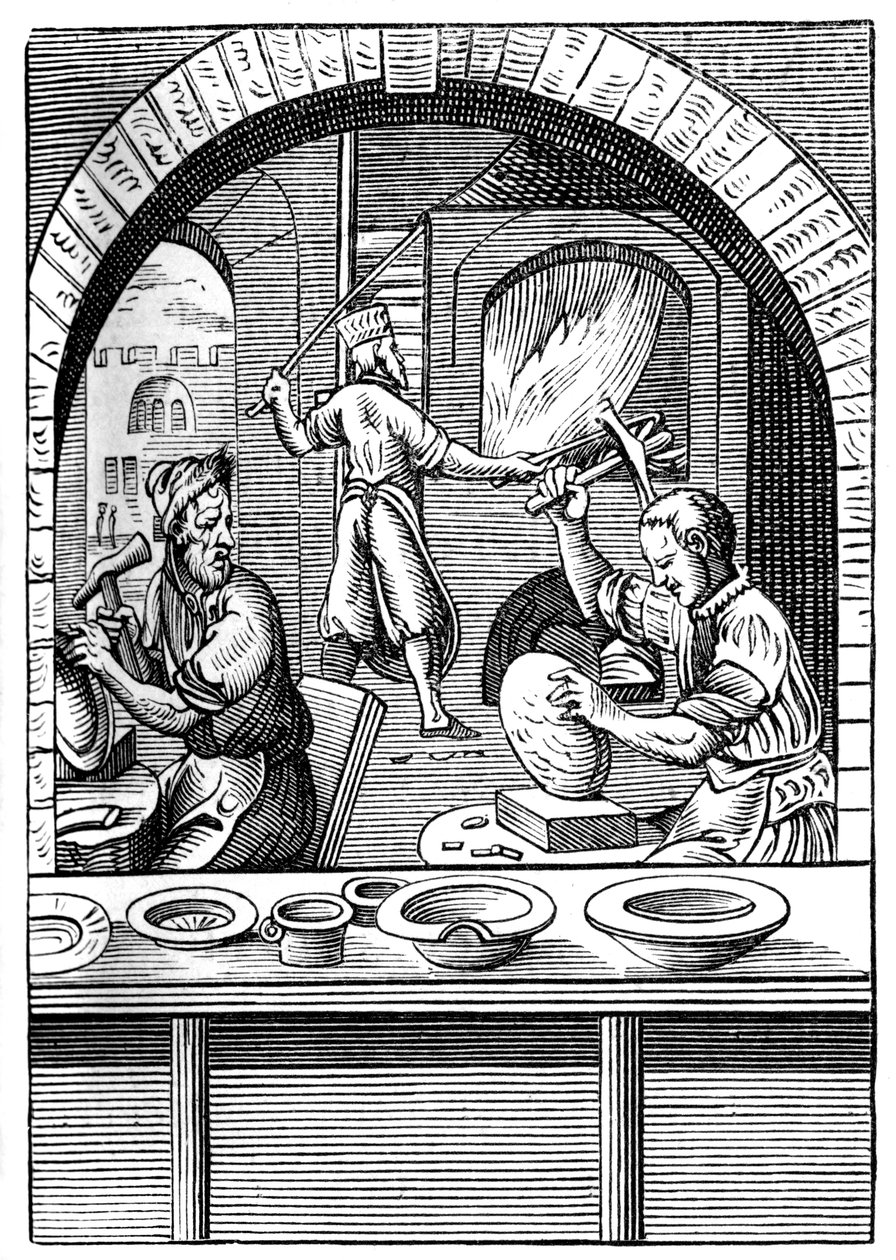 Beckenmacher, 16. Jahrhundert 1849 von Jost Amman